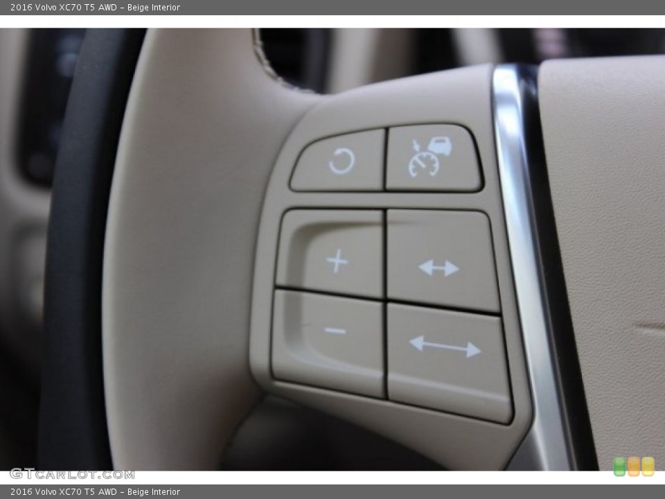 Beige Interior Controls for the 2016 Volvo XC70 T5 AWD #106498354