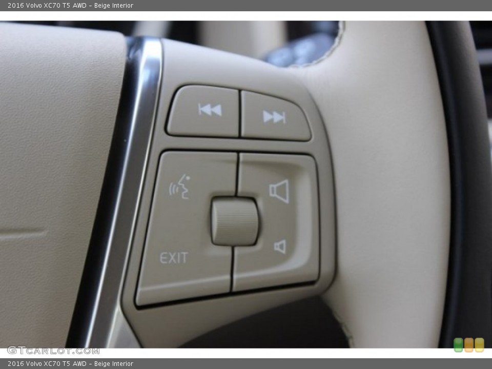 Beige Interior Controls for the 2016 Volvo XC70 T5 AWD #106498372