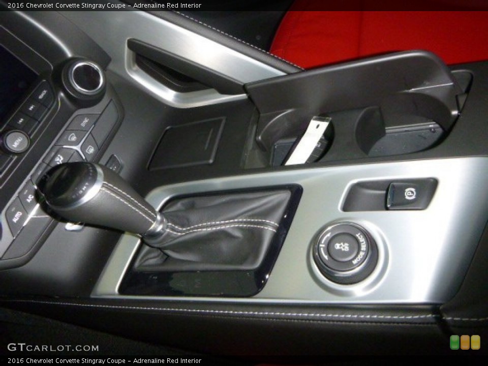 Adrenaline Red Interior Transmission for the 2016 Chevrolet Corvette Stingray Coupe #106498900