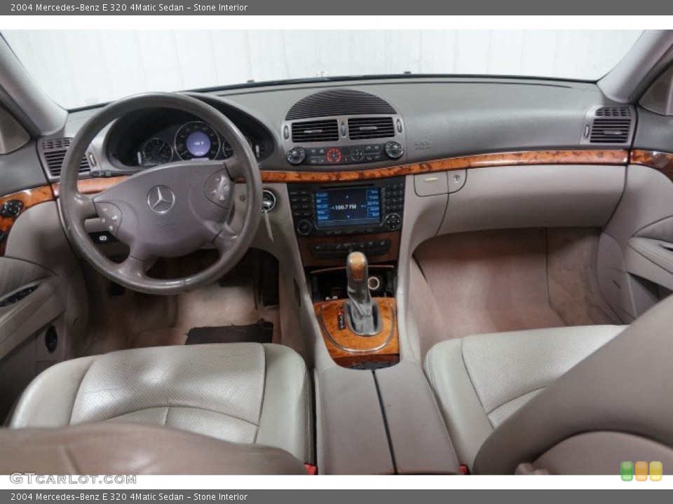 Stone Interior Dashboard for the 2004 Mercedes-Benz E 320 4Matic Sedan #106499189