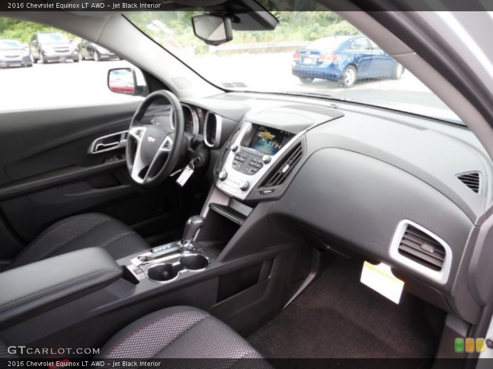 Jet Black Interior Photo for the 2016 Chevrolet Equinox LT AWD #106503520