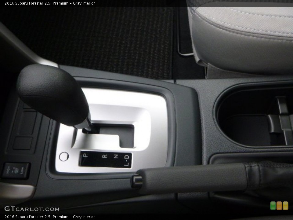 Gray Interior Transmission for the 2016 Subaru Forester 2.5i Premium #106504228