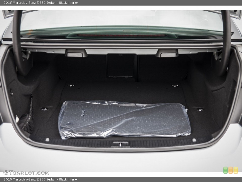 Black Interior Trunk for the 2016 Mercedes-Benz E 350 Sedan #106512241