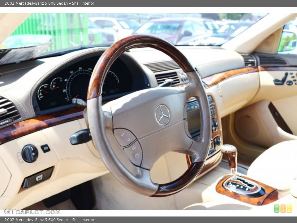 Shell Interior Dashboard for the 2002 Mercedes-Benz S 600 Sedan #106520659