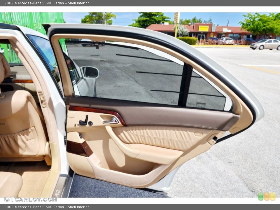 Shell Interior Door Panel for the 2002 Mercedes-Benz S 600 Sedan #106521304