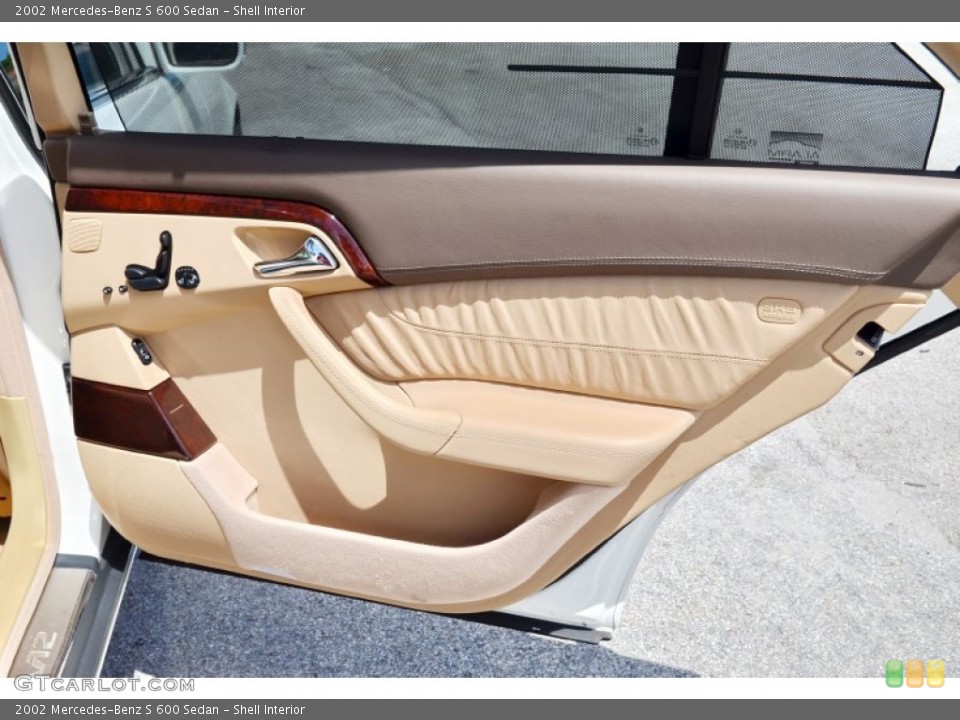 Shell Interior Door Panel for the 2002 Mercedes-Benz S 600 Sedan #106521325