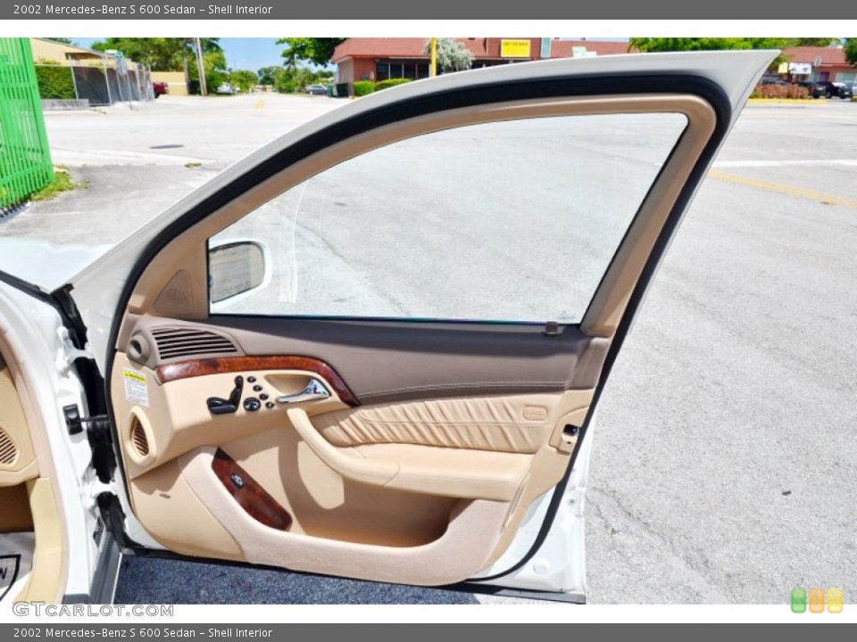 Shell Interior Door Panel for the 2002 Mercedes-Benz S 600 Sedan #106521526