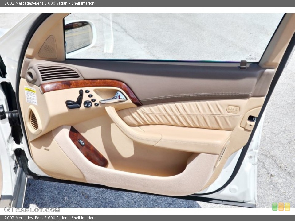 Shell Interior Door Panel for the 2002 Mercedes-Benz S 600 Sedan #106521544