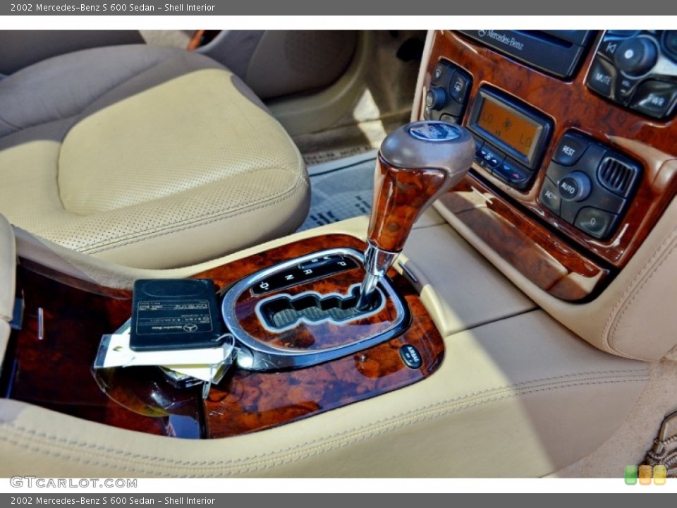 Shell Interior Transmission for the 2002 Mercedes-Benz S 600 Sedan #106521853