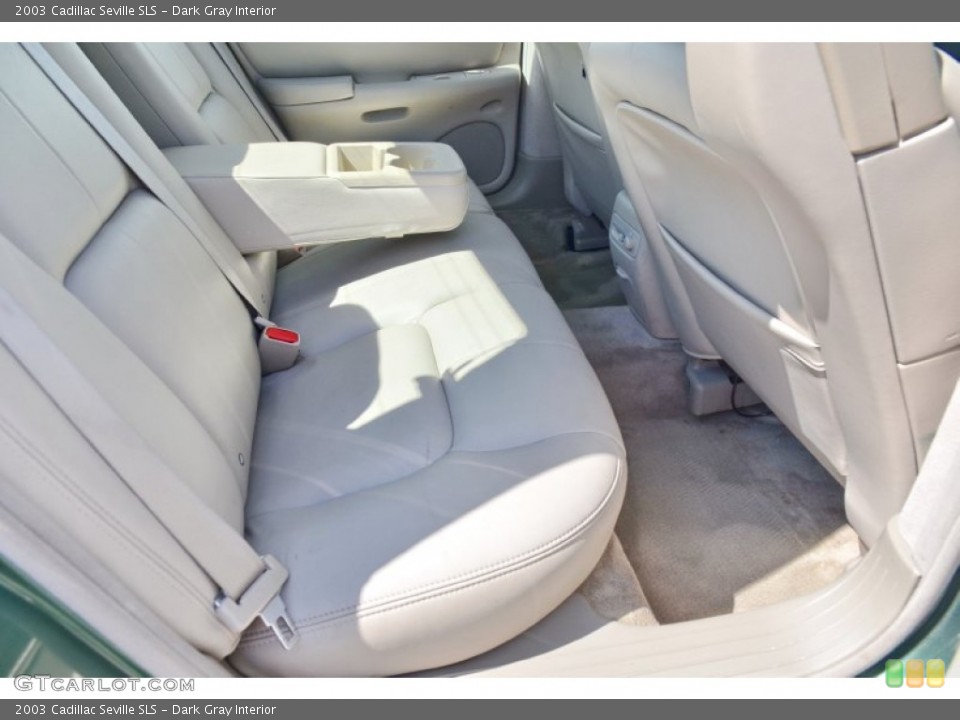 Dark Gray Interior Rear Seat for the 2003 Cadillac Seville SLS #106522678