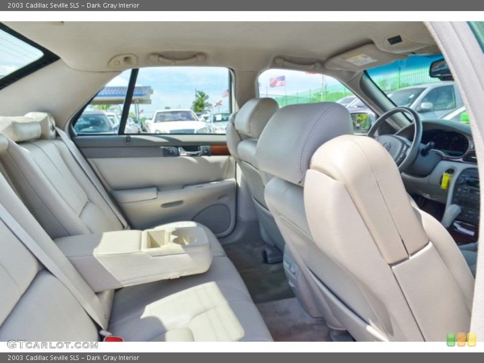 Dark Gray Interior Rear Seat for the 2003 Cadillac Seville SLS #106522699