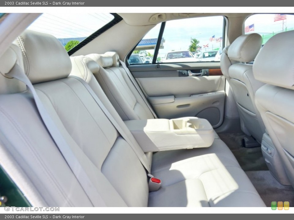 Dark Gray Interior Rear Seat for the 2003 Cadillac Seville SLS #106522714