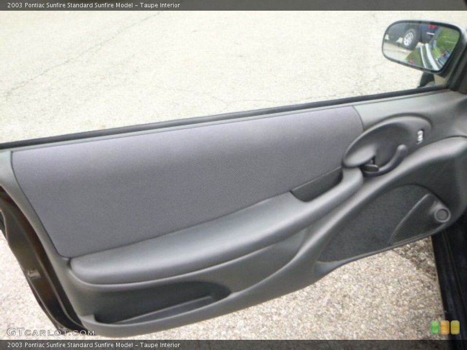 Taupe Interior Door Panel for the 2003 Pontiac Sunfire  #106526275