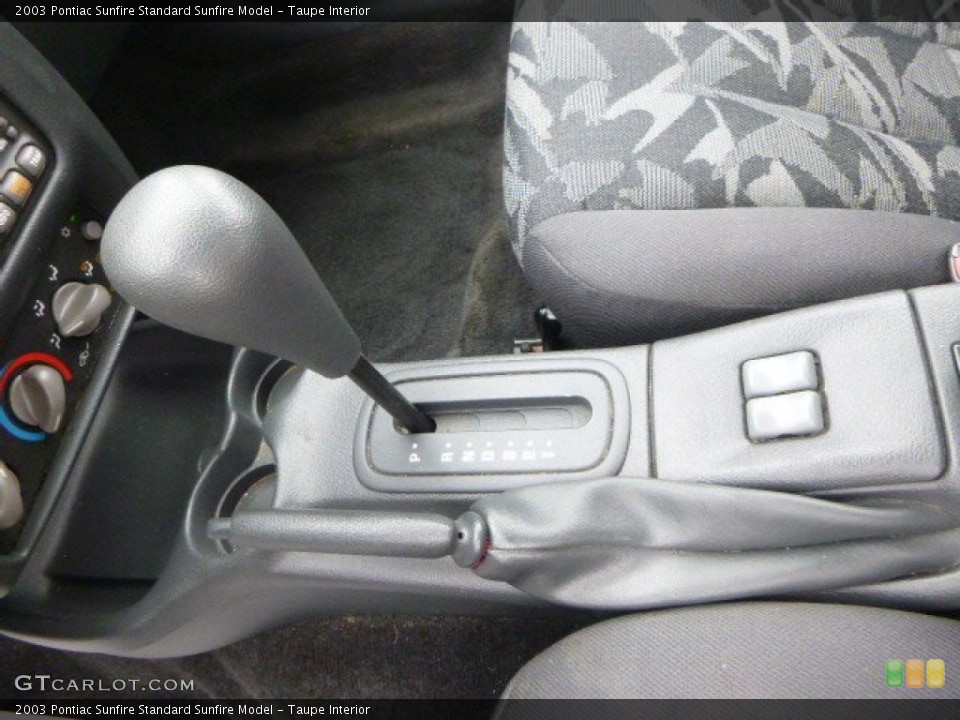 Taupe Interior Transmission for the 2003 Pontiac Sunfire  #106526338