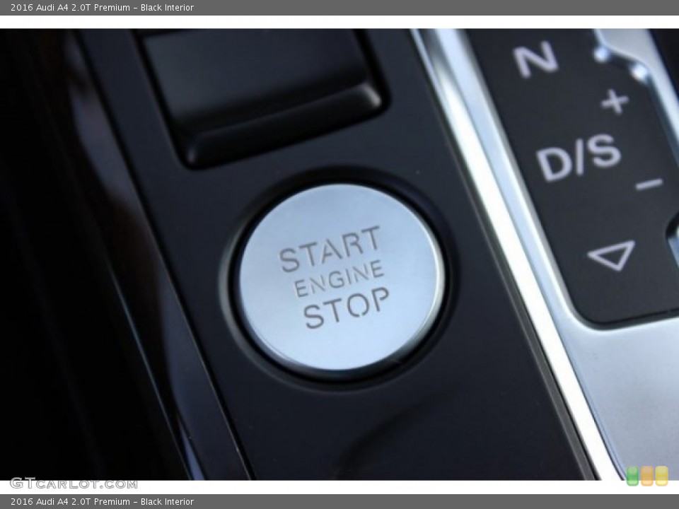 Black Interior Controls for the 2016 Audi A4 2.0T Premium #106527331