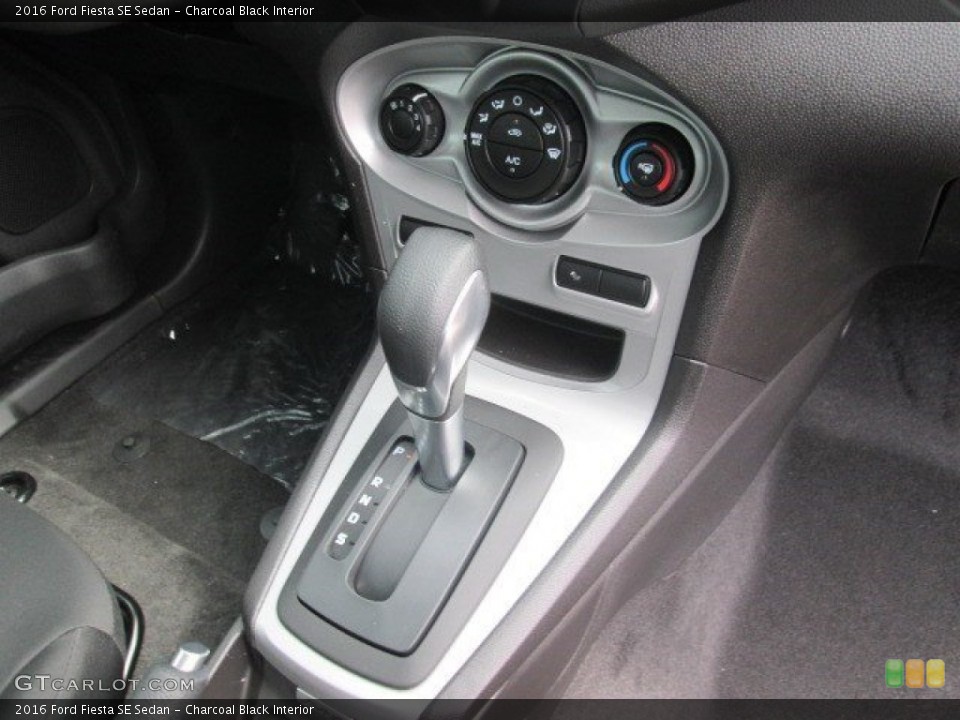 Charcoal Black Interior Transmission for the 2016 Ford Fiesta SE Sedan #106533251