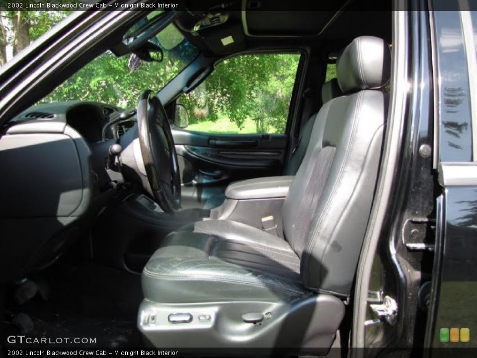 Midnight Black 2002 Lincoln Blackwood Interiors