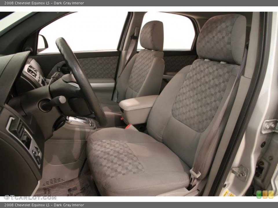 Dark Gray Interior Photo for the 2008 Chevrolet Equinox LS #106541185