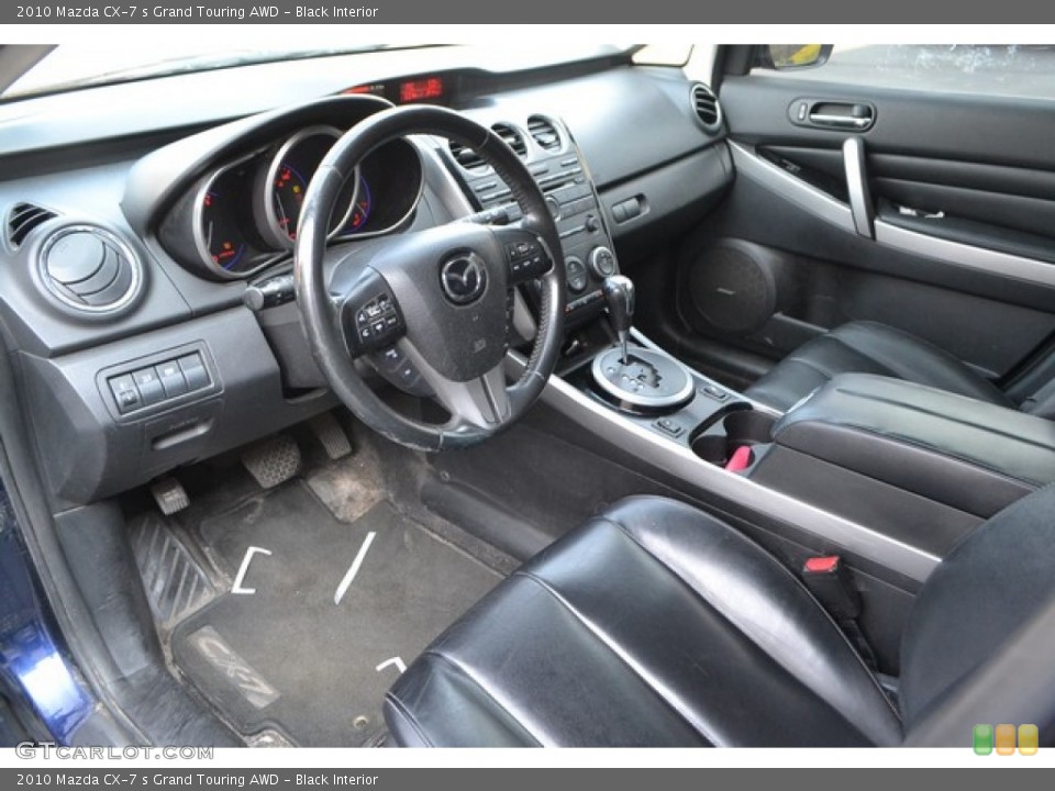Black Interior Photo for the 2010 Mazda CX-7 s Grand Touring AWD #106549024