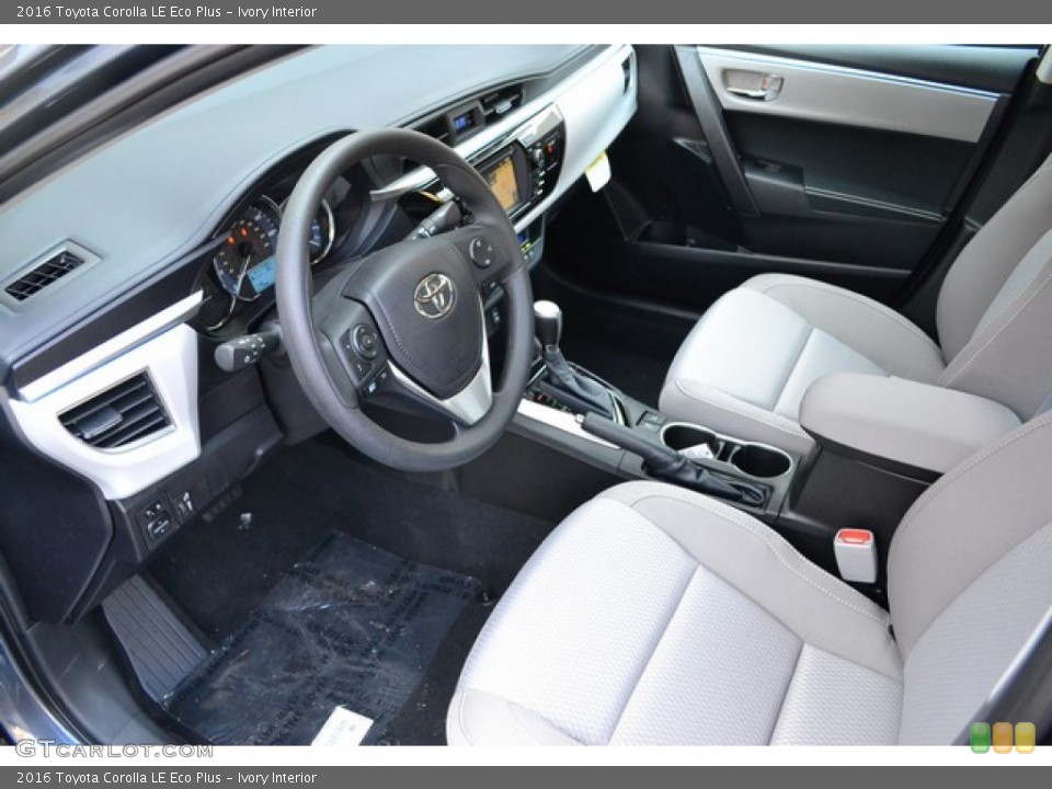 Ivory Interior Prime Interior for the 2016 Toyota Corolla LE Eco Plus #106552849