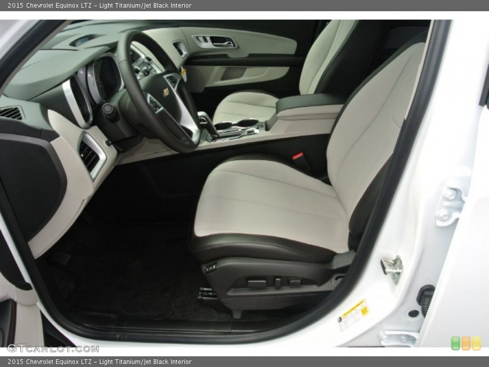 Light Titanium/Jet Black Interior Photo for the 2015 Chevrolet Equinox LTZ #106562551