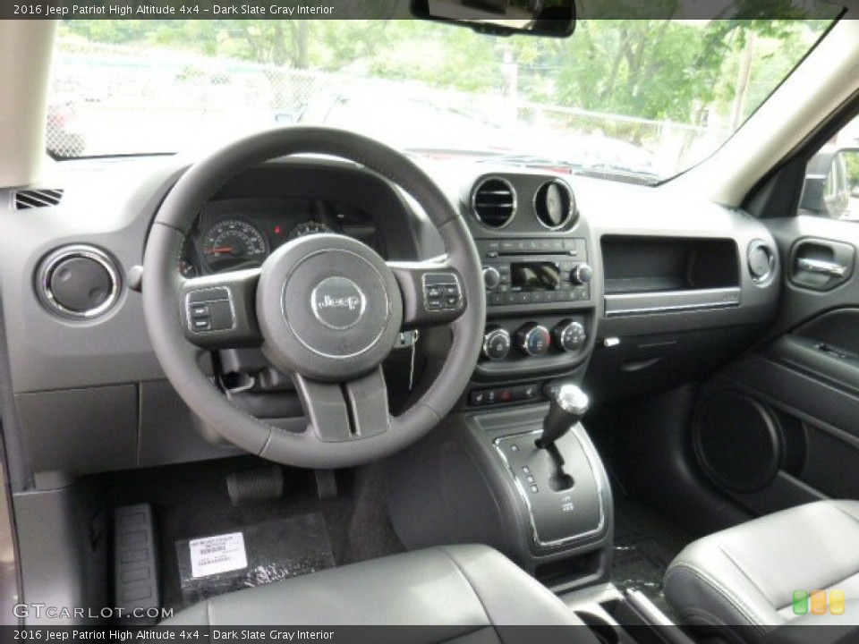 Dark Slate Gray Interior Prime Interior for the 2016 Jeep Patriot High Altitude 4x4 #106566334