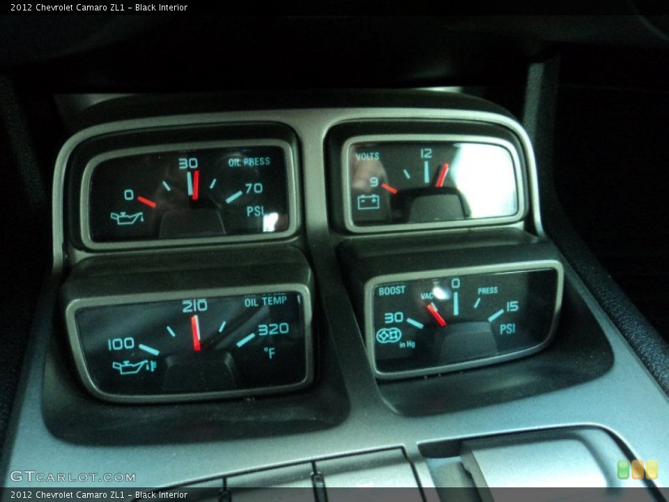 Black Interior Gauges for the 2012 Chevrolet Camaro ZL1 #106567243