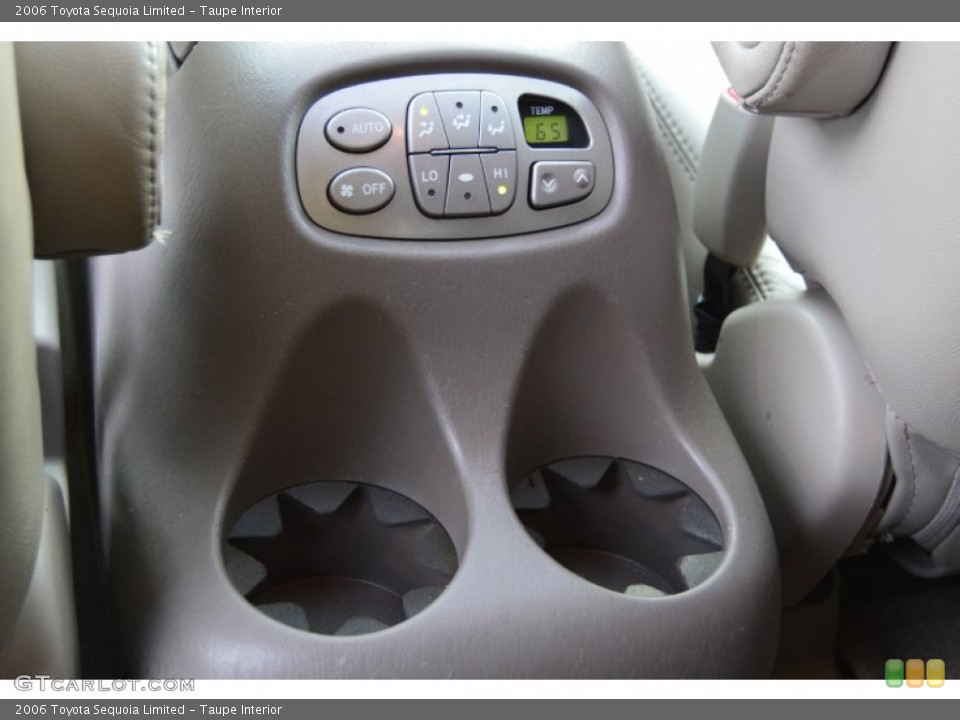Taupe Interior Controls for the 2006 Toyota Sequoia Limited #106571069