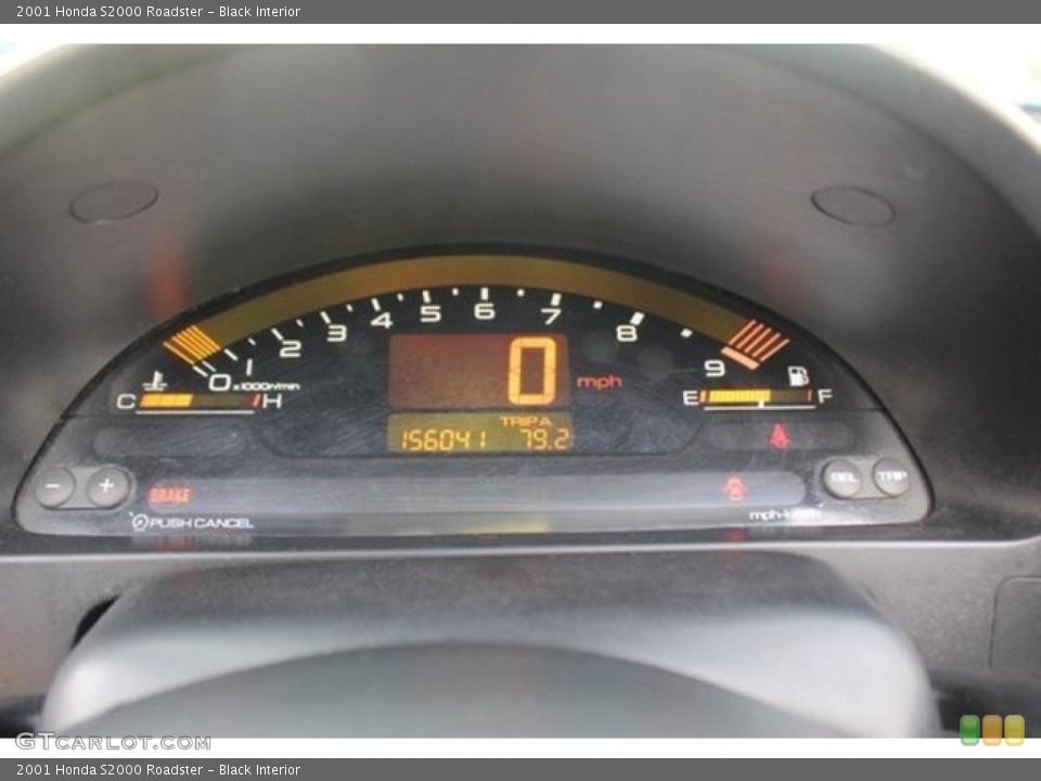 Black Interior Gauges for the 2001 Honda S2000 Roadster #106576025