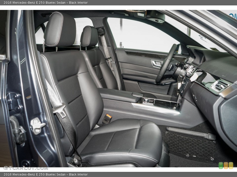 Black Interior Photo for the 2016 Mercedes-Benz E 250 Bluetec Sedan #106576263
