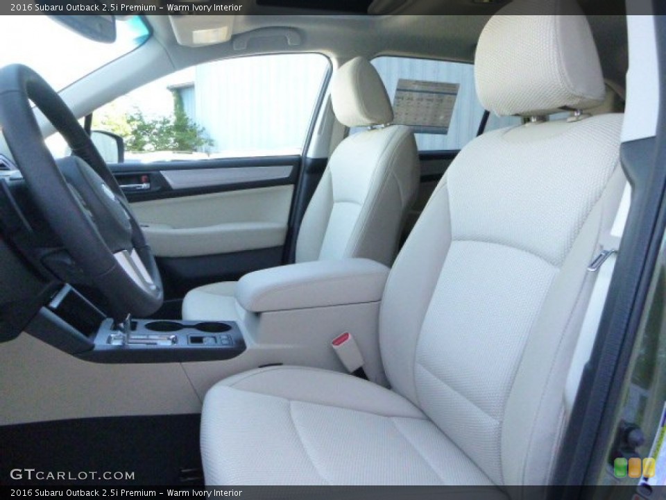 Warm Ivory Interior Photo for the 2016 Subaru Outback 2.5i Premium #106578536