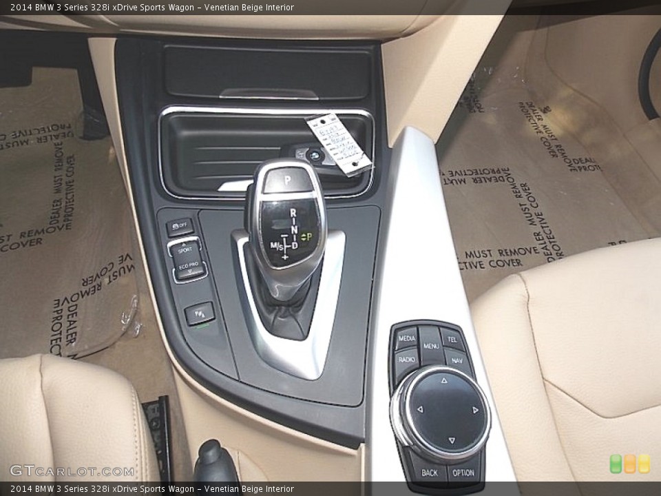 Venetian Beige Interior Transmission for the 2014 BMW 3 Series 328i xDrive Sports Wagon #106582775