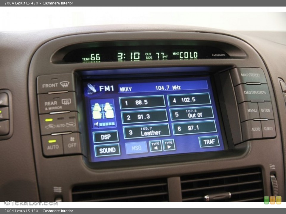 Cashmere Interior Controls for the 2004 Lexus LS 430 #106591548
