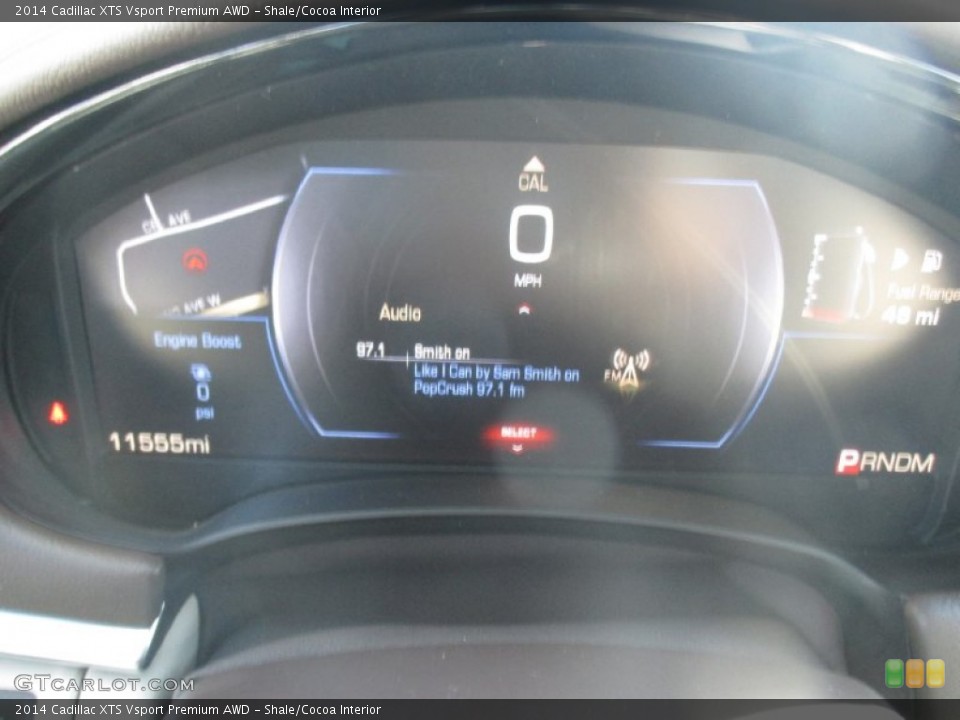 Shale/Cocoa Interior Gauges for the 2014 Cadillac XTS Vsport Premium AWD #106602605
