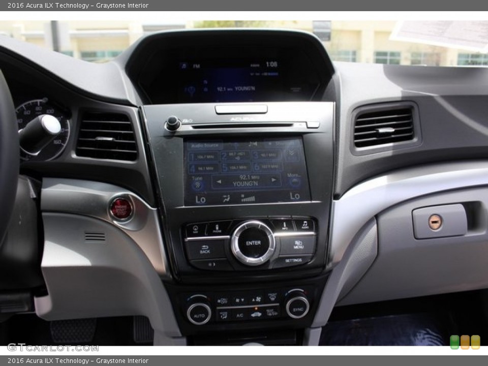 Graystone Interior Controls for the 2016 Acura ILX Technology #106609507