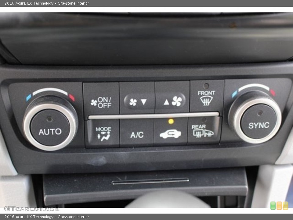 Graystone Interior Controls for the 2016 Acura ILX Technology #106609586