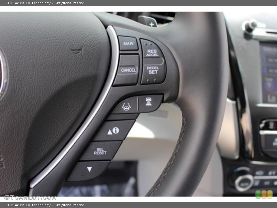 Graystone Interior Controls for the 2016 Acura ILX Technology #106609643