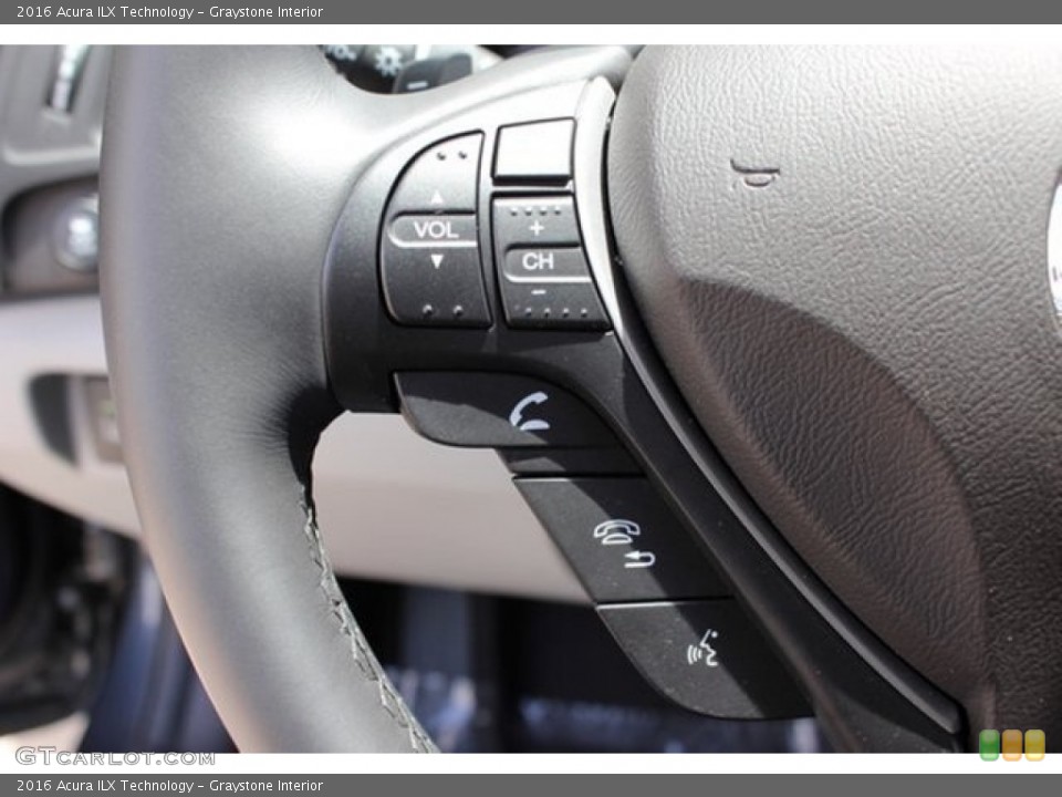 Graystone Interior Controls for the 2016 Acura ILX Technology #106609655