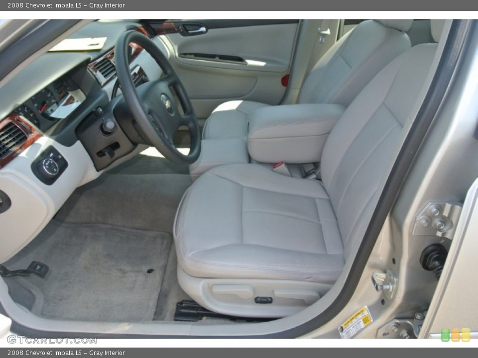 Gray Interior Photo for the 2008 Chevrolet Impala LS #106621630