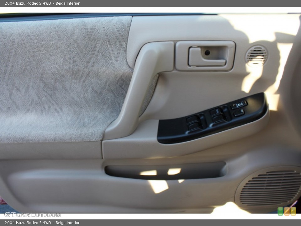 Beige Interior Door Panel for the 2004 Isuzu Rodeo S 4WD #106624714