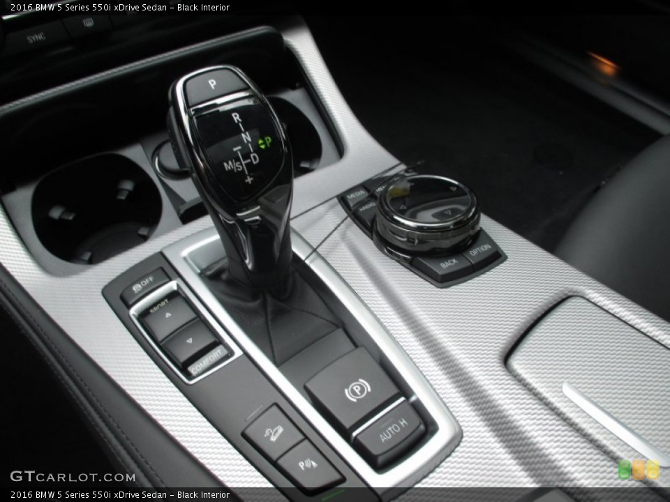 Black Interior Transmission for the 2016 BMW 5 Series 550i xDrive Sedan #106626415