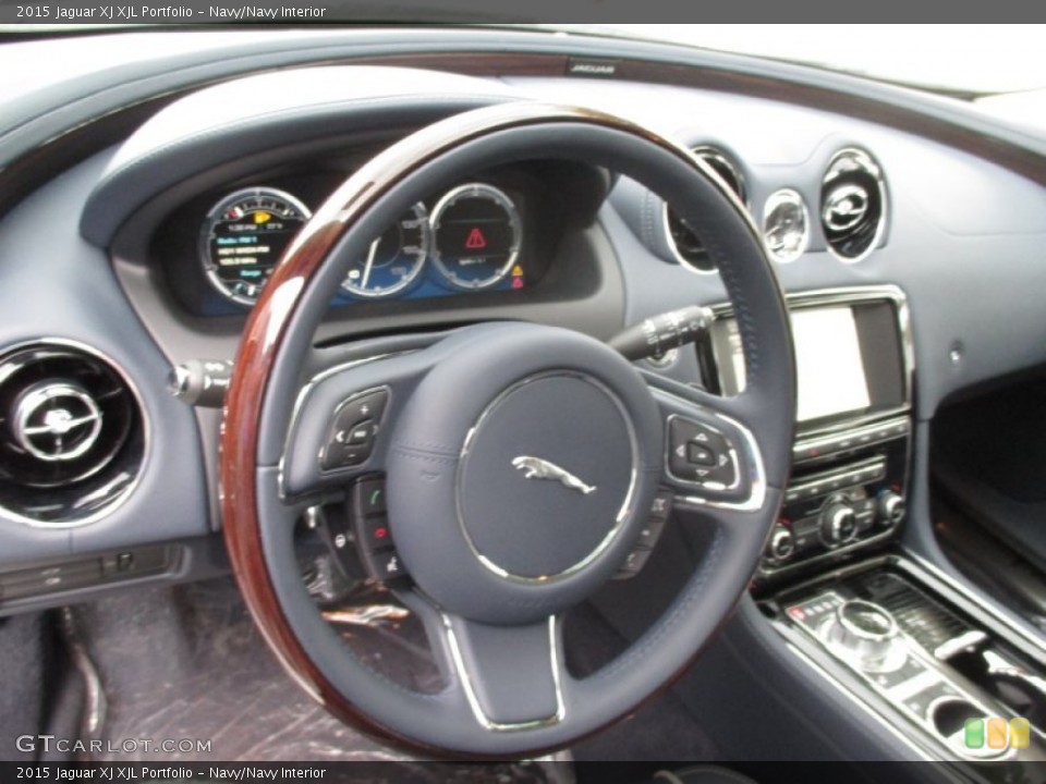 Navy/Navy Interior Dashboard for the 2015 Jaguar XJ XJL Portfolio #106628119