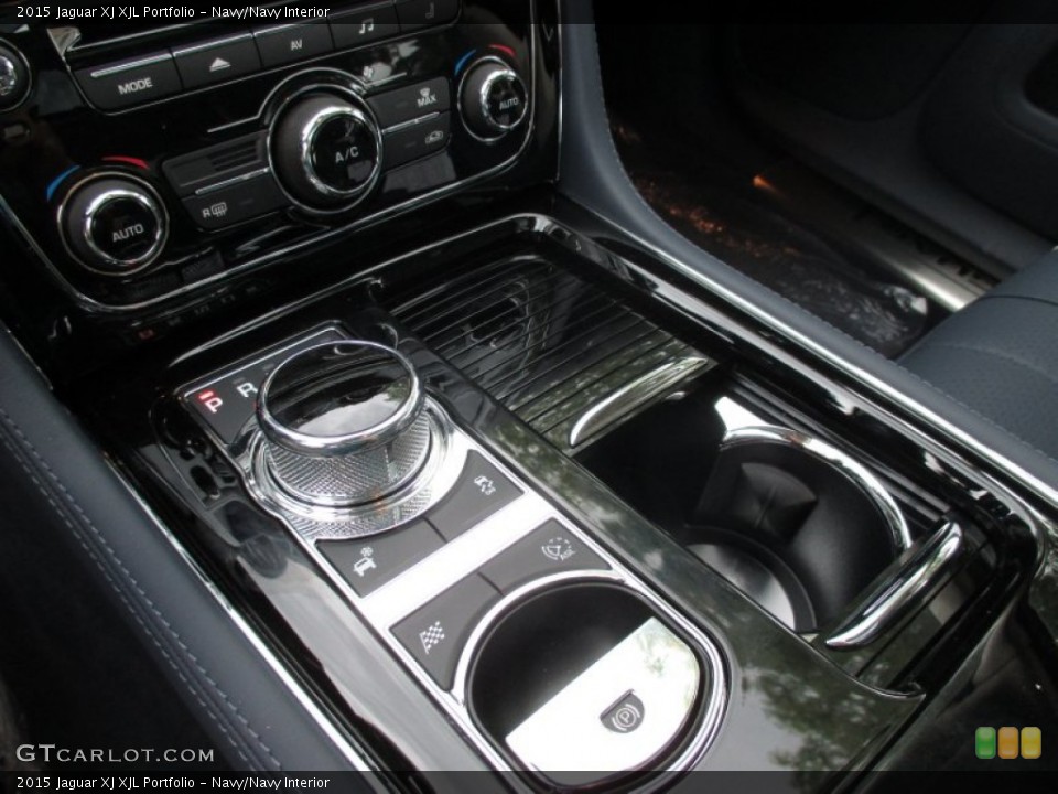 Navy/Navy Interior Transmission for the 2015 Jaguar XJ XJL Portfolio #106628147