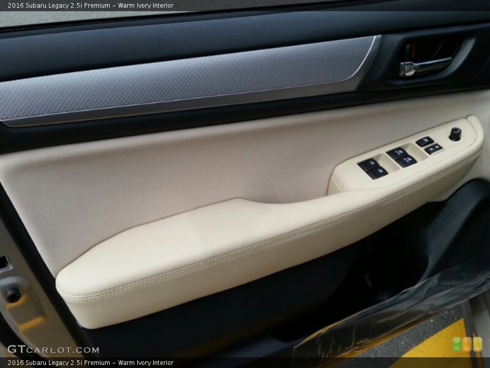 Warm Ivory Interior Door Panel for the 2016 Subaru Legacy 2.5i Premium #106628779