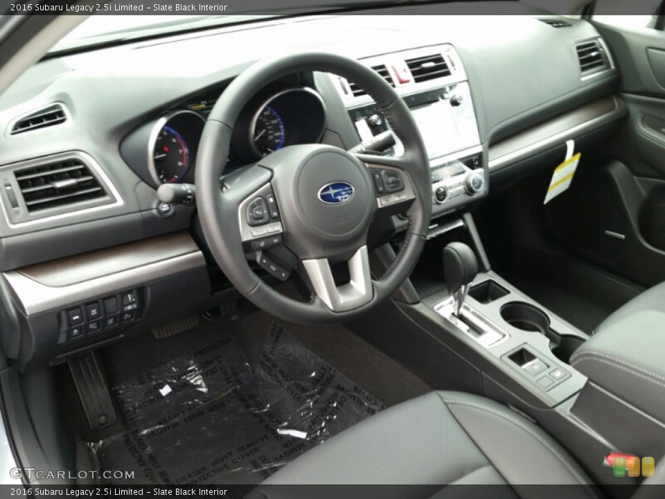 Slate Black Interior Photo for the 2016 Subaru Legacy 2.5i Limited #106628890