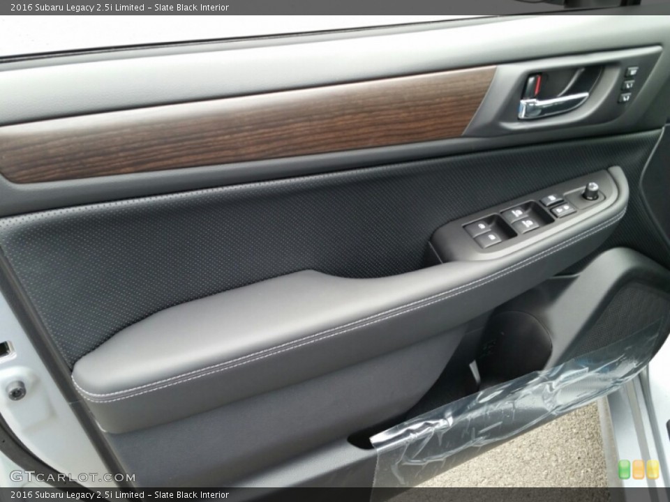 Slate Black Interior Door Panel for the 2016 Subaru Legacy 2.5i Limited #106628917