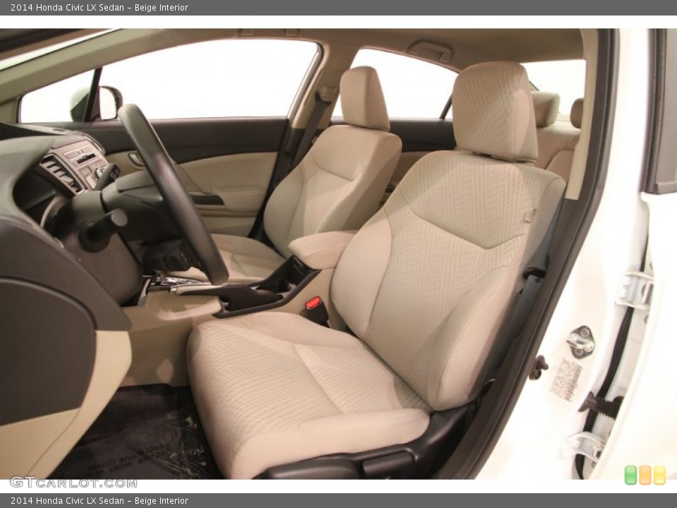 Beige Interior Photo for the 2014 Honda Civic LX Sedan #106631521