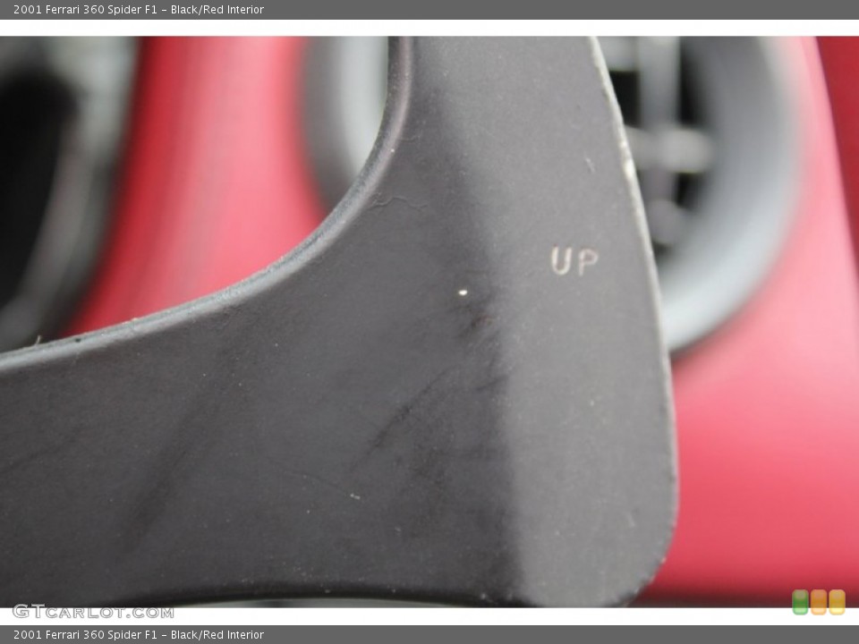 Black/Red Interior Transmission for the 2001 Ferrari 360 Spider F1 #106638133