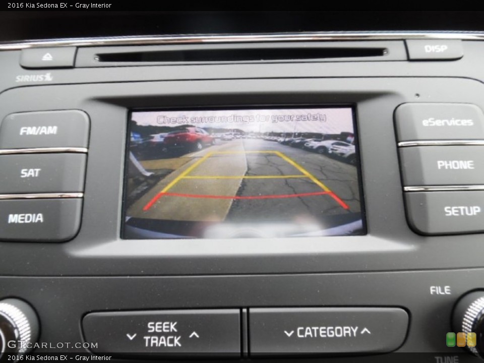 Gray Interior Controls for the 2016 Kia Sedona EX #106638148