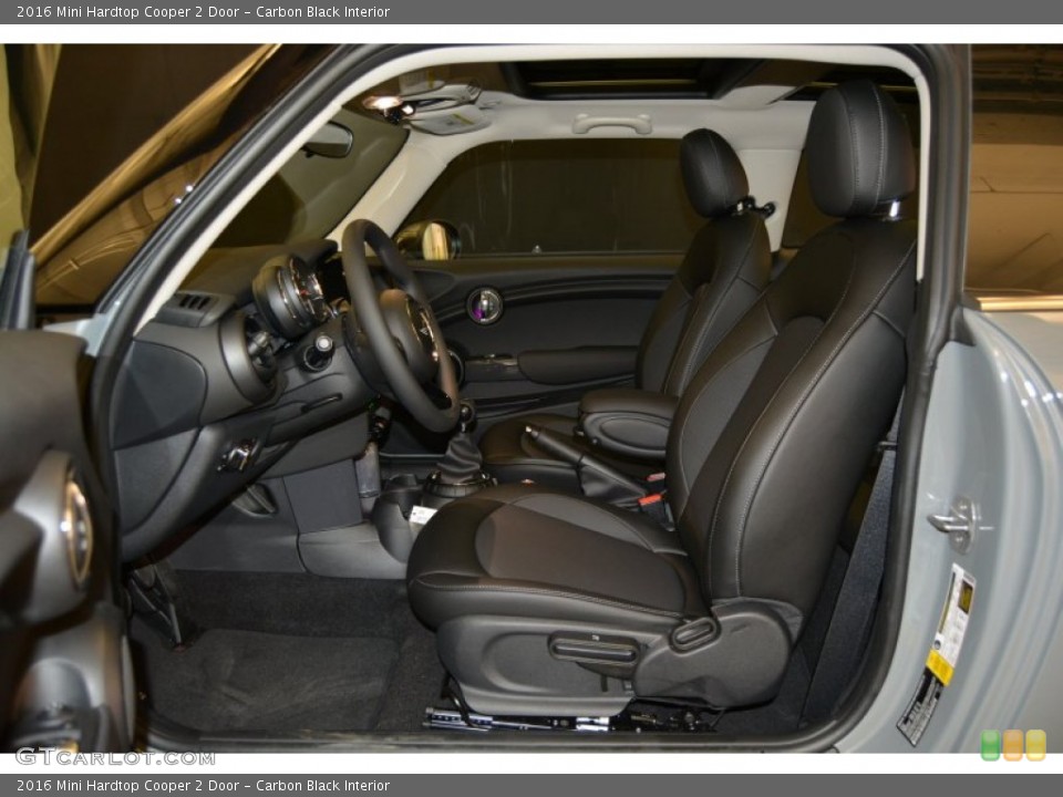 Carbon Black Interior Photo for the 2016 Mini Hardtop Cooper 2 Door #106638802